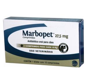 Marbopet Ceva 27,5mg 10 Comprimidos