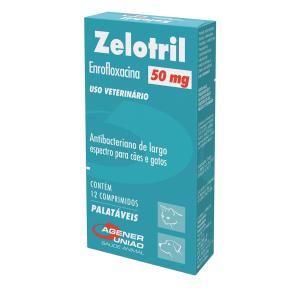 Antibacteriano Zelotril Agener União 50mg 12 Comprimidos