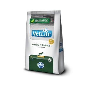 Ração Farmina Vet Life Natural  para Cães Obesity e Diabetic Mini  2kg