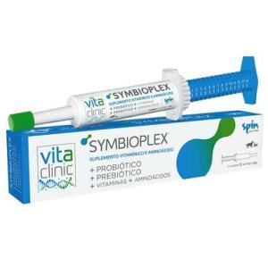 Probiótico Simbiótico Spin Pet Symbioplex para Cães e Gatos - 14g