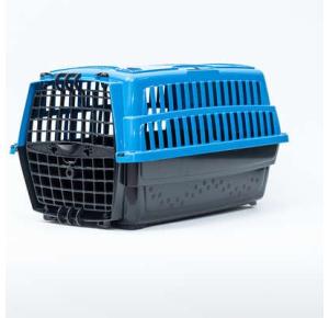 Caixa de Transporte Pet Injet Love Travel Azul