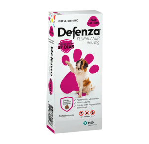 Defenza Antipulgas e Carrapatos para Cães de 40 a 56kg 1 comprimido 560mg