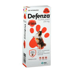 Defenza Antipulgas e Carrapatos para Cães de 4,5 a 10kg 1 comprimido 100mg