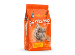 Areia Higiênica Para Gatos Gatíssimo 12 kg