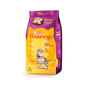 Ração Seca Quatree Gourmet Mix de Carnes Gatos Castrados 20kg