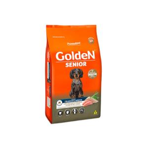 Ração Golden Senior +7 Mini Bits para Cães  de Porte Pequeno Mini Frango e Arroz 10.1kg