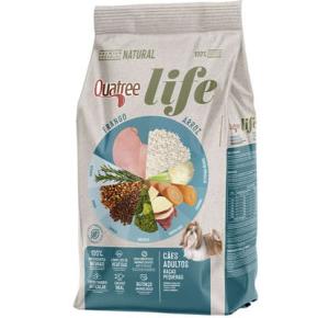 Ração Seca Quatree Life Frango e Arroz Cães Adultos Raças Pequenas 1kg