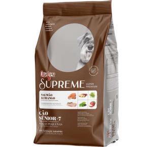 Ração Quatree Supreme Sênior +7 Raças Pequenas Salmão e Frango 10.1kg