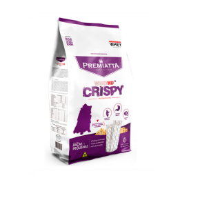 Ração Premiatta WheyHD 31 Crispy para Cães Adultos Porte Pequeno 3kg