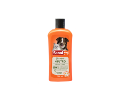 Shampoo Sanol Dog Neutro para Cães e Gatos  - 500ml