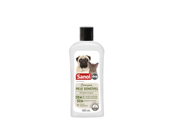 Shampoo Cães e Gatos Pele Sensível Sanol Dog - 500 ml