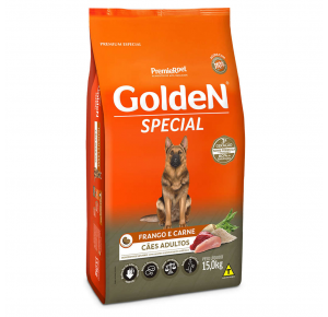 Ração Golden Special para Cães Adultos Sabor Frango e Carne 15kg