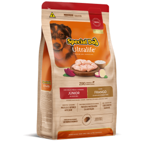 Ração Special Dog Ultralife Junior para Cães Filhotes de Raças Médias e Grandes Frango e Arroz 15Kg