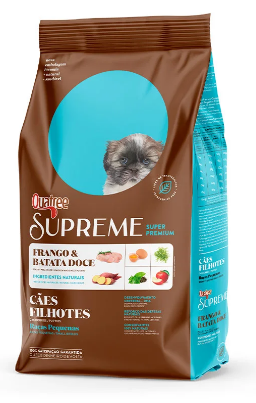  Ração Quatree Supreme Para Cães  Filhotes Raças Pequenas 15kg