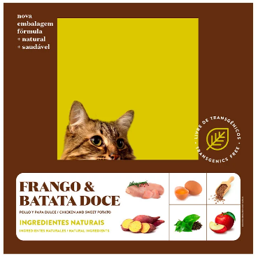 Ração Seca Quatree Supreme Frango e Batata Doce para Gatos Castrados 10.1kg