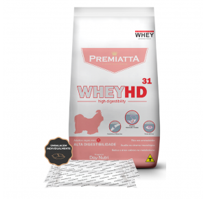 Ração Premiatta WheyHD 31 Para Cães Adultos Raça Mini 3kg